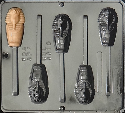 3310 Egyptian Mummy Lollipop Chocolate Candy Mold