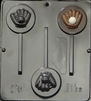 3337 Baseball & Glove Lollipop Chocolate Candy Mold