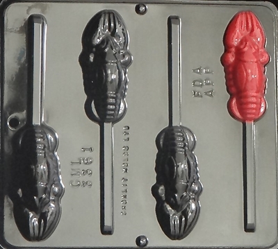 3361 Lobster Lollipop Chocolate Candy Mold