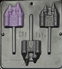 3378 Castle Lollipop Chocolate Candy Mold