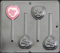 3468 Sweet 16 Lollipop Chocolate Candy Mold