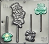 4002 St. Patricks Day Assortment Lollipop Chocolate Candy Mold