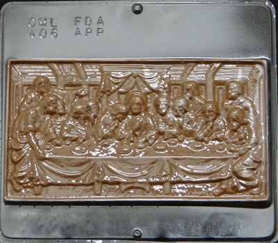 406 Last Supper Chocolate Candy Mold