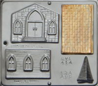 414 Church Assembly Chocolate Candy Mold
