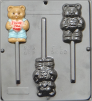 5005 I Love You Mom Lollipop Chocolate Candy Mold