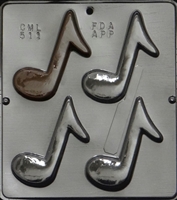 511 Musical Notes Chocolate Candy Mold
