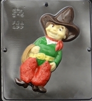 544 Cowboy Chocolate Candy Mold