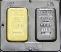 592 Gold Bar Chocolate Candy Mold