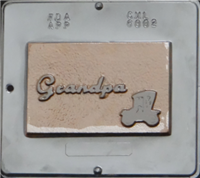 6002 Grandpa Card Chocolate Candy Mold