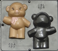 604 Teddy Bear Assembly Chocolate Candy
Mold