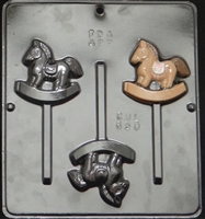 650  Rocking Horse Lollipop Chocolate Candy 
Mold
