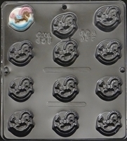 651 Small Rocking Horse Chocolate candy Mold