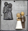 667 Bride and Groom Assembly Chocolate Candy Mold