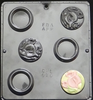 670 Box with Lilly Cover Chocolate Candy Mold