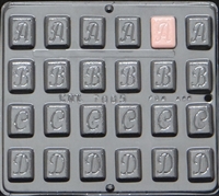 7005 Alphabet "A B C D" Chocolate Candy Mold