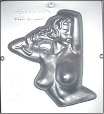 708 "Selfie" Sexy Naked Female Chocolate Candy Mold