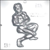 760 Sexy Naked Male Chocolate Candy Mold