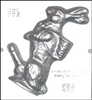 773 "Rabbit at Full Length" Chocolate Candy Mold