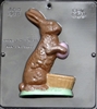 803 Bunny 7" Facing Right Chocolate Candy Mold