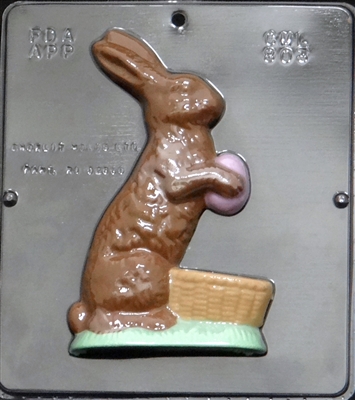 803 Bunny 7" Facing Right Chocolate Candy Mold