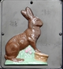 805 Bunny 7 1/4" Facing Right Chocolate Candy Mold