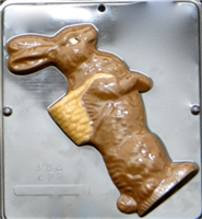 807 Bunny Hopping Facing Right Chocolate Candy Mold