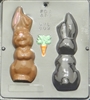 809  Bunny Assembly Chocolate Candy Mold