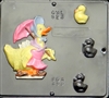 823 Mother Duck & Chicks Chocolate Candy Mold