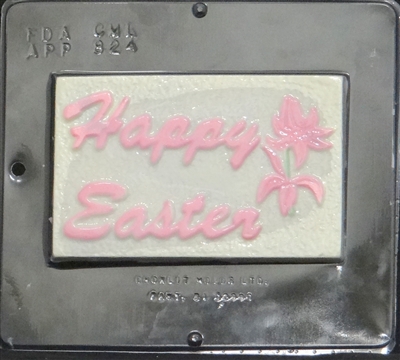 824 Happy Easter Chocolate Candy Mold