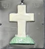 838 Cross on Base Chocolate Candy Mold