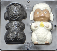842 Lamb Assembly Chocolate Candy Mold