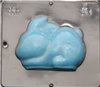 868 Bunny Assembly Back View Chocolate Candy Mold