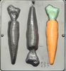 886 Carrots Chocolate Candy Mold