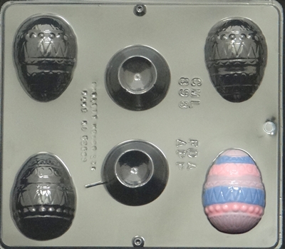 898 Egg Assembly with Stand Chocolate Candy Mold