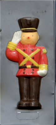 B-9054 TOY SOLDIER FRONT 12 1/2" CANDY MOLD