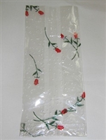 BA-62-25 Red Roses printed cellophane bag. Qty. 25