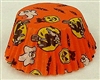 BC-05-50 Halloween Print on Orange Standard Baking Cup 50 ct.