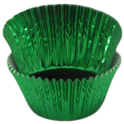 BCF-04-50 Green Foil Standard Baking Cup 50 ct.