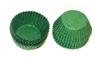 CP-07Q #4 Dark Green candy cup.  1" diameter, 3/4" wall.  Qty 25,000