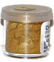 DP-03 Pharaoh's Gold (Old Gold) Luster Dusting Powder. 2 gram container.