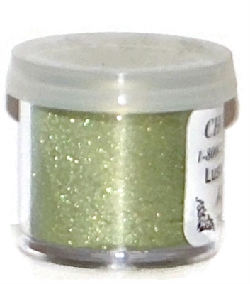 DP-04 "Grass Green" (Avocado) Luster Dusting Powder. 2 gram container.