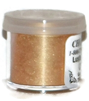 DP-08 "Toffee" (Champagne) Luster Dusting Powder. 2 gram container.