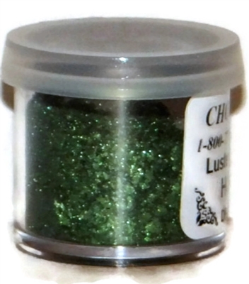 DP-14 "Fern Green" (Holly Green) Luster Dusting Powder. 2 gram container.