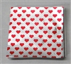 F565 Valentine Print Foil 3in. x 3in. Qty  500 sheets