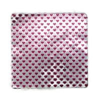 F5665 Valentine Print Foil 6in. x 6in. Qty 500 sheets