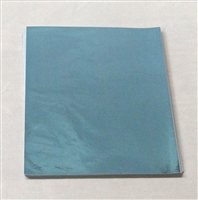 F598 Light Blue Foil 5 1/2in. X 7 1/4in. Qty 500 sheets