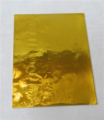 F96 Gold Foil 5 1/2in. X 7 1/4in. Qty 125 sheets