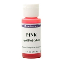 LFC-06 LorAnn Oils Pink Liquid Food Coloring , 1 ounce