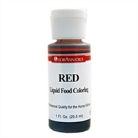 LFC-08 LorAnn Oils Red Liquid Food Coloring , 1 ounce