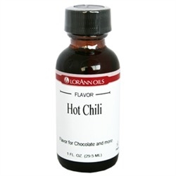 LO-104 Hot Chili Flavor, Natural. 1 ounce bottle.